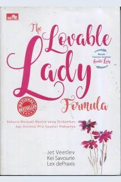 Cover Lovable lady :  bagaimana menjadi pribadi yang dikagumi dan diidamkan / Jet Veetlev, Kei Savourie, Lex dePraxis; editor, Yulian Masda