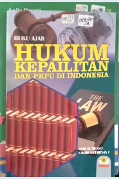 Cover Buku ajar hukum kepailitan dan PKPU di Indonesia / Budi Sutrisno