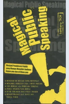 Cover Magical public speaking / Bambang Trim