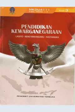 Cover Pendidikan kewarganegaraan / Lasiyo, Reno Wikandaru, Hastangka
