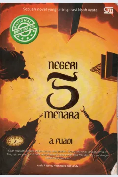 Cover Negeri 3 Menara / A. Fuadi