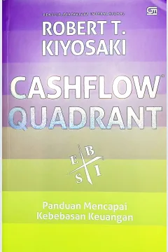 Cover Rich dad's cashflow quadrant :  panduan untuk meraih kebebasan keuangan / Robert T. Kiyosaki; alih bahasa, Rina Buntaran; editor, Pandam Kuntaswari