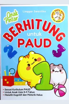 Cover Anak pintar berhitung untuk PAUD / Linggar Swastika; penyunting, Irwan Rouf