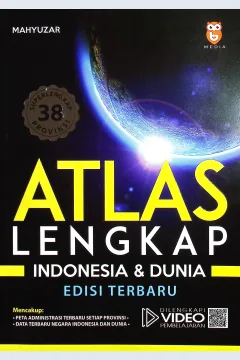 Cover Atlas lengkap indonesia dan dunia edisi terbaru / Mahyuzar