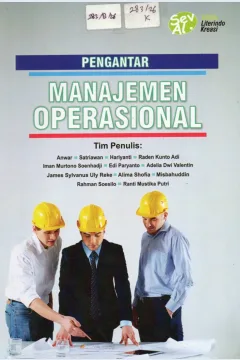 Cover Pengantar Manajemen Operasinal :  di Bangka Tengah dan Selatan / Suhardaliyah; editor, Ahmad Bairizki