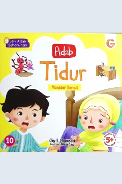 Cover Seri adab sehari hari (1 set) 10 adab :  adab tidur, adab berteman, adab bepergian, adab di masjid, adab kepada orang tua,adab berbicara,adab belajar, adab berpakaian, adab makan dan minum, adab bersuci / Oky E. Noorsari