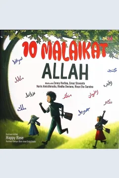 Cover 10 malaikat Allah / Emmy Herlina, Ernaz Siswanto, Nurin Ainistikmalia, Rindha Deviana, Risya Eka Suratna; penyunting, Imran Laha, Ridwan Alsyirad