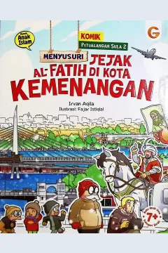 Cover Komik petualangan Sula 2 :  menyusuri jejak al-Fatih di kota kemenangan / Irvan Aqila; penyunting, Jumi Haryani, Fitriawati