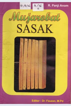 Cover Mujarrobat Sasak / R. Panji Anom