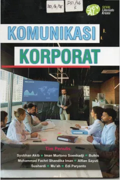 Cover Komunikasi Korporat / Syubhan Akib
