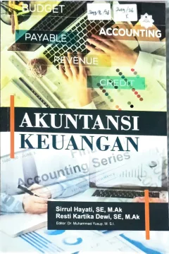 Cover Akuntansi keuangan / Sirrul Hayati, Resti Kartika Dewi; editor, Muhammad Yusup