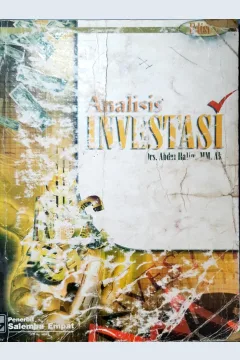 Cover Analisis investasi / Drs. Abdul Halim, MM.,Ak; editor, Rachman Untung, S.E., MBA., CFA.
