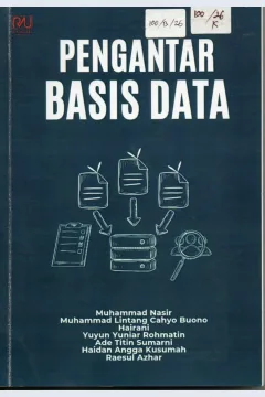 Cover Pengantar Basis Data / Muhammad Nasir, dkk