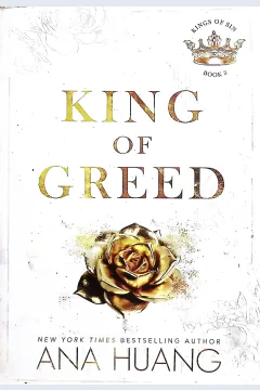 Cover King of Greed / Huang, Ana