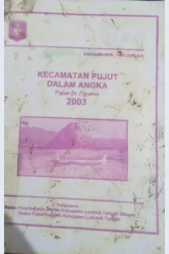 Cover Kecamatan Pujut dalam Angka (Pujut in Figures) 2003 / Badan Pusat Statistik Lombok Tengah