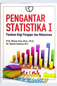 Cover Pengantar Statistika 1 panduan bagi pengajar dan mahasiswa / Abuzar Asra, Slamet Sutomo