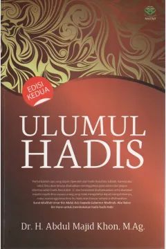 Cover Ulumul Hadis / Abdul Majid Khon