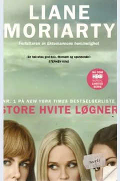 Cover Store hvite logner / Moriarty, AV Liane