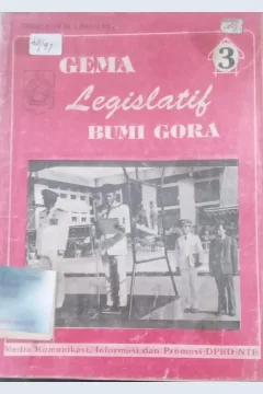 Cover GEMA Legislatif Bumi Gora / Dewan Perwakilan Rakyat Daerah NTB