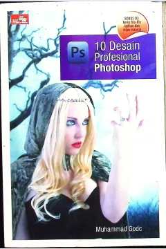 Cover Sepuluh desain profesional photoshop / Muhammad Godc