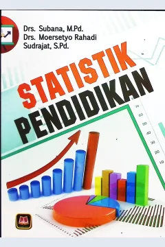 Cover Statistik pendidikan / Subana, Mersetyo Rahadi, Sudrajat