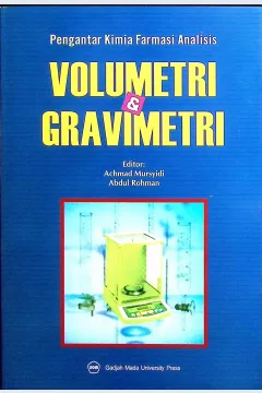 Cover Pengantar kimia farmasi analisis volumetri & gravimetri