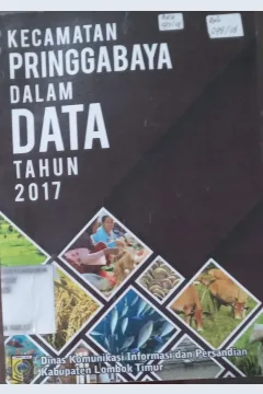 Cover Kecamatan Pringgabaya dalam Data Tahun 2017 / Dinas Komunikasi Informasi dan Persandian Kabupaten Lombok Timur