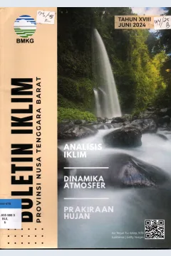 Cover Buletin Iklim Provinsi Nusa Tenggara Barat Tahun XVIII Juni 2024 / Stasiun Klimatologi Nusa Tenggara Barat