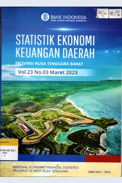 Cover Statistik Ekonomi Keuangan Daerah Provinsi Nusa Tenggara Barat Vol. 23 No.03 Maret 2023 / Bank Indonesia
