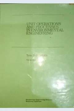 Cover Unit operations and processes in environmental engineering / Reynolds, Tom D.