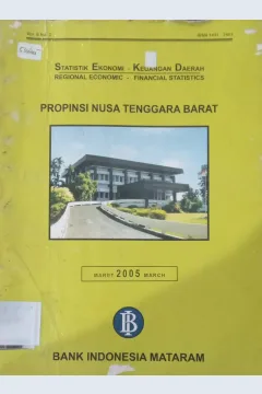 Cover Statistik Ekonomi - Keuangan Daerah Provinsi Nusa Tenggara Barat 2005 / Bank Indonesia Mataram