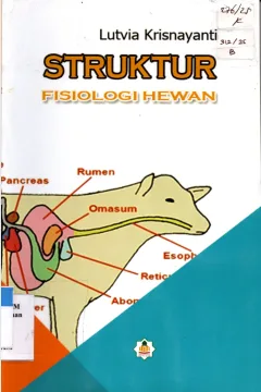 Cover Struktur Fisiologi Hewan / Lutvia Krisnayanti