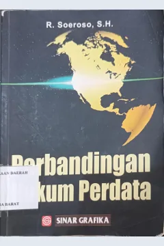 Cover Perbandingan Hukum Perdata / R. Soeroso
