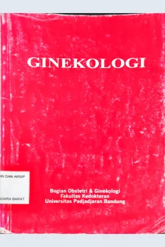 Cover Ginekologi / R. Sulaiman Sastrawinata
