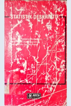 Cover Statistik deskriptif. / Pangestu Subagya