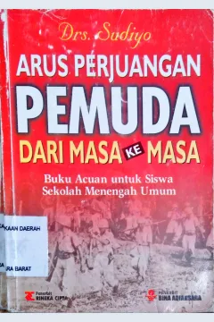 Cover Arus perjuangan pemuda dari masa ke masa :  Buku Acuan untuk Siswa SMU / Drs. Sudiyo