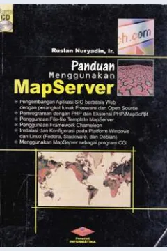 Cover Panduan menggunakan map server / Ruslan Nuryadin