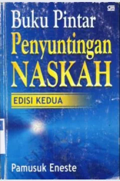 Cover Buku pintar penyuntingan naskah / Pamusuk Eneste