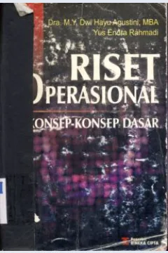 Cover Riset operasional konsep-konsep dasar, oleh Dra. Dwi Hayu Agustini, Yus Endra Rahmadi / Dra. Dwi Hayu Agustini, MBA