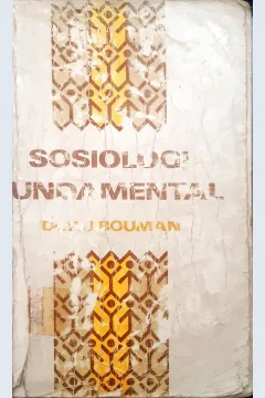 Cover Sosiologi fundamental / P.J Bouman