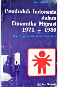 Cover Penduduk Indonesia dalam dinamika migrasi 1971-1980 / Drs Sunarto HS