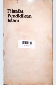 Cover Filsafat pendidikan islam, / Dr. Jalaluddin