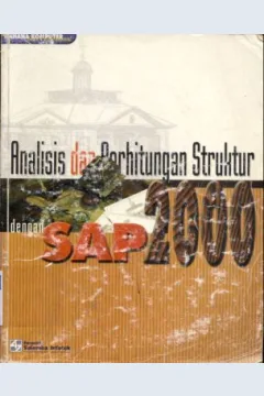 Cover Analisis dan perhitungan struktur dengan SAP 2000