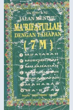 Cover Jalan ma'rifatullah dengan tahapan 7 M / Asrifin S.Ag