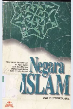 Cover Negara islam  percikan pemikiran H. Agus Salim...[et.al] / Dwi Purwoko,Muhammada Hisyam,Safar Marzuki,Sumiati Ali