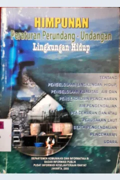Cover Himpunan peraturan perundang-undangan lingkungan hidup