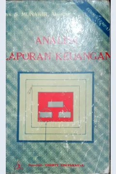 Cover Analisa laporan keuangan / Munawir S