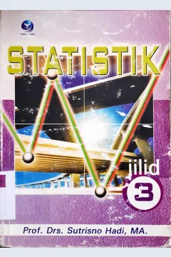 Cover Statistik Jilid 3, Sutrisno Hadi