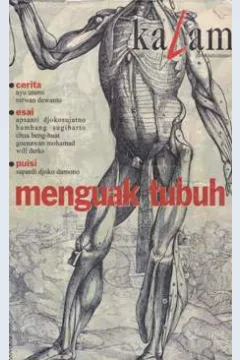 Cover Menguak tubuh :  Kalam 15 jurnal kebudayaan