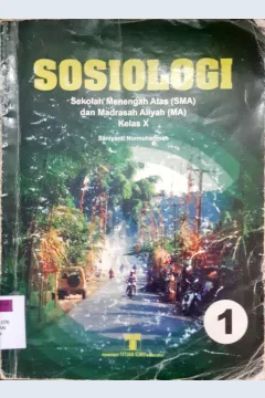 Cover Sosiologi sekolah menengah umum untuk SMU kelas 2 / Drs. Kuswardoyo, Drs. Shodiq Musthofa